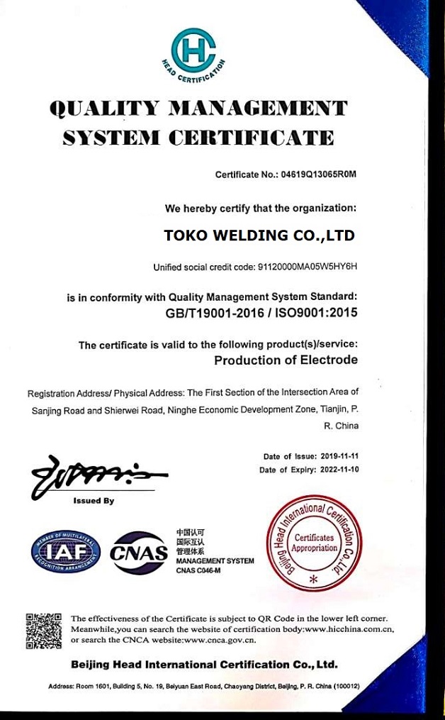ISO 9001:2015 Certification