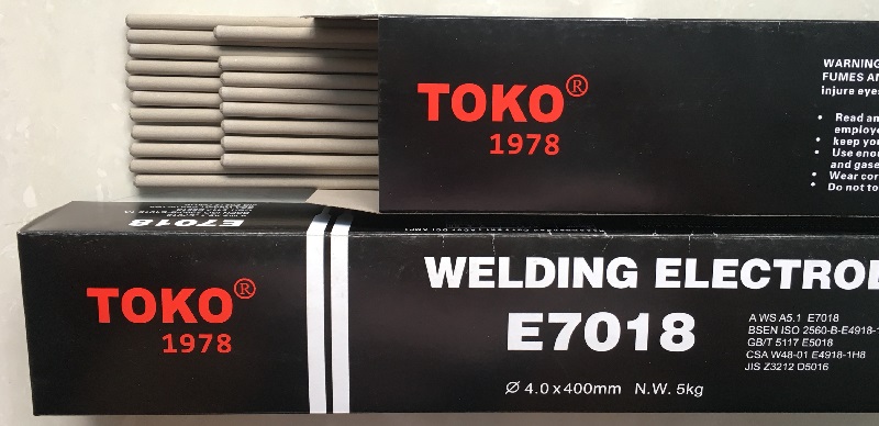 TOKO AWS A5.1 E7018 Welding Electrode
