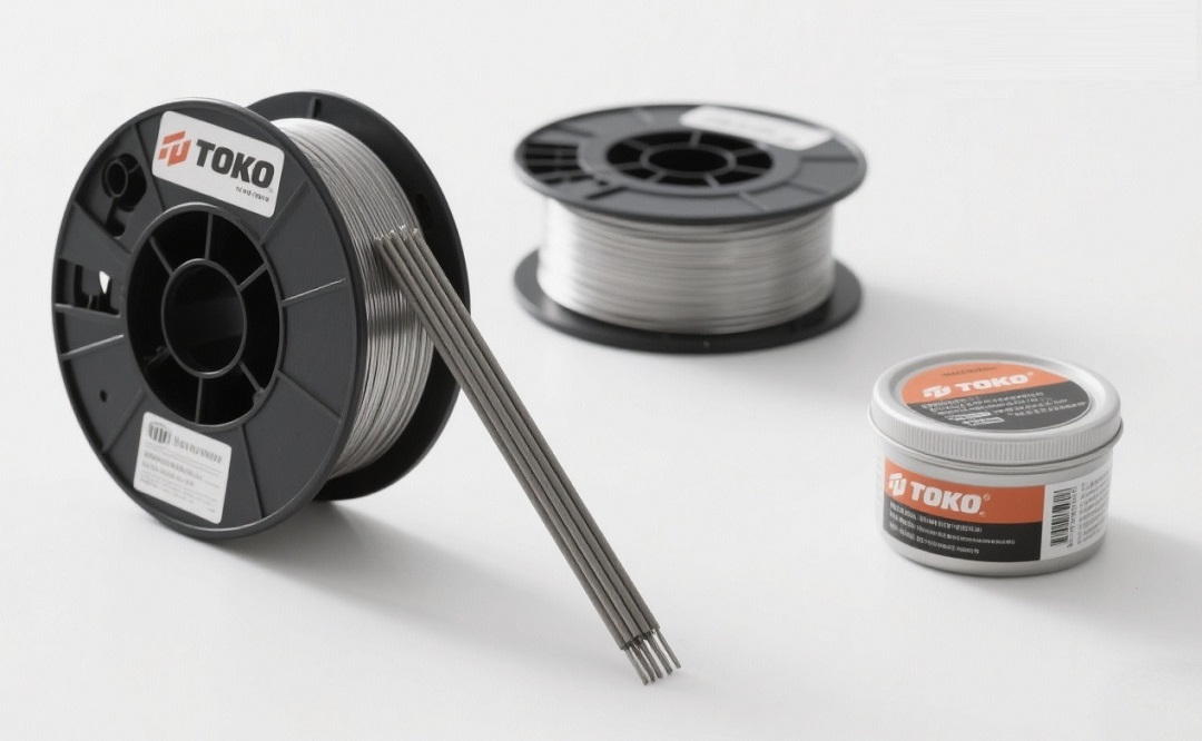 TOKO AWS-certified welding rods and wires for industrial applications
