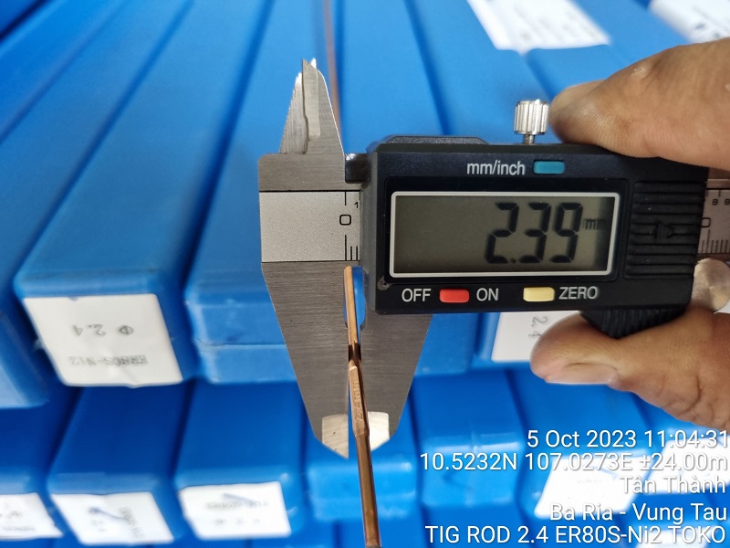 TOKO AWS A5.28 ER80S-Ni2 ワイヤの応用